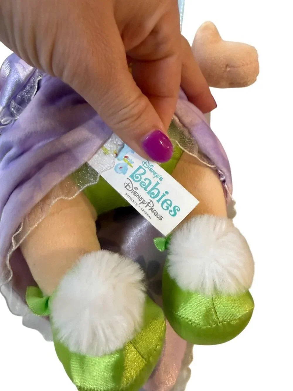 Disney Parks Tinkerbell Disney Babies Plush Doll 12